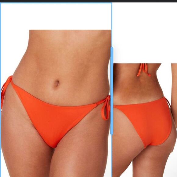 Andie Swim The String Bikini Bottom Orange - Picture 11 of 11